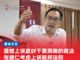 遗憾上诉庭对于黑洞案的裁决 张健仁考虑上诉联邦法院