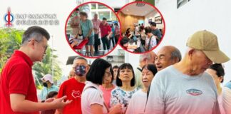 俞利文第三度派菜市场购物代金券 500户受惠减轻生活负担